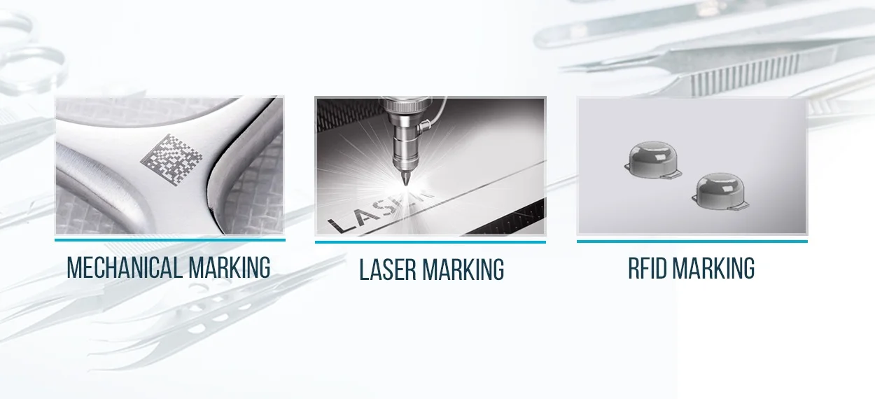 steros sterilization tracking system: surgical instument marking